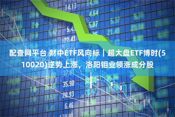 配查网平台 财中ETF风向标｜超大盘ETF博时(510020)逆势上涨，洛阳钼业领涨成分股